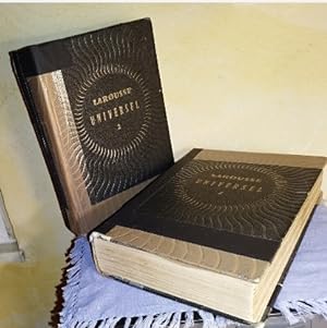 Larousse Universel : Dictionnaire encycolpédique en deux volumes