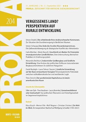 Seller image for Vergessenes Land? Emanzipatorische Perspektiven auf rurale Entwicklung for sale by moluna