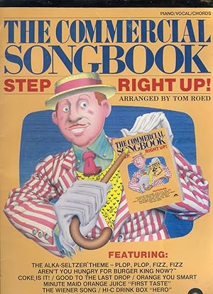 Seller image for THE COMMERCIAL SONGBOOK: STEP RIGHT UP! for sale by Daniel Liebert, Bookseller