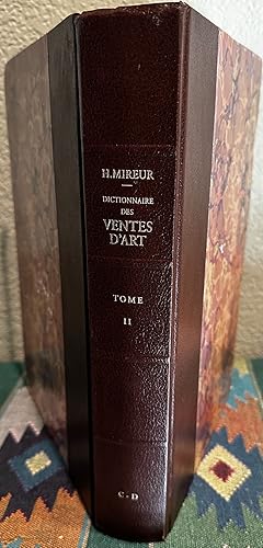 DICTIONNAIRE DES VENTES D'ART faites en France et a l'etranger / EN 5 of 7 VOLUMES Missing Volume...