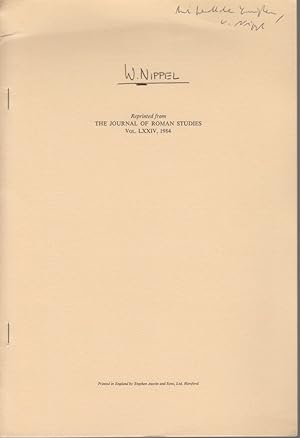 Seller image for Policing Rome. [From: The Journal of Roman Studies, Vol. 74, 1984]. for sale by Fundus-Online GbR Borkert Schwarz Zerfa