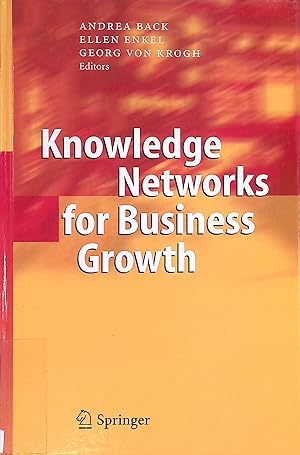 Immagine del venditore per Knowledge Networks for Business Growth venduto da books4less (Versandantiquariat Petra Gros GmbH & Co. KG)