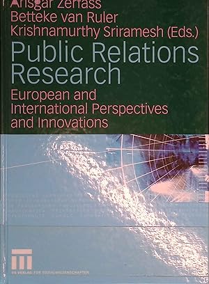 Bild des Verkufers fr Public Relations Research: European and International Perspectives and Innovations zum Verkauf von books4less (Versandantiquariat Petra Gros GmbH & Co. KG)