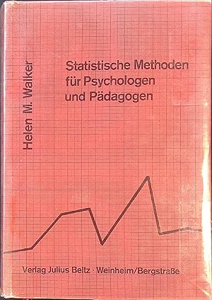 Imagen del vendedor de Statistische Methoden fr Psychologen und Pdagogen : Eine Einfhrung. a la venta por books4less (Versandantiquariat Petra Gros GmbH & Co. KG)