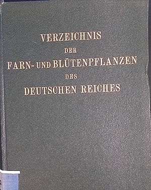 Bild des Verkufers fr Verzeichnis der Farn- und Bltenpflanzen des Deutschen Reiches. Berichte der Deutschen Botanischen Gesellschaft ; Bd. 58 a zum Verkauf von books4less (Versandantiquariat Petra Gros GmbH & Co. KG)