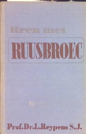 Image du vendeur pour Ruusbroec mis en vente par books4less (Versandantiquariat Petra Gros GmbH & Co. KG)