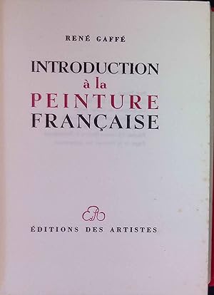 Seller image for Introduction a la Peinture Francaise. for sale by books4less (Versandantiquariat Petra Gros GmbH & Co. KG)