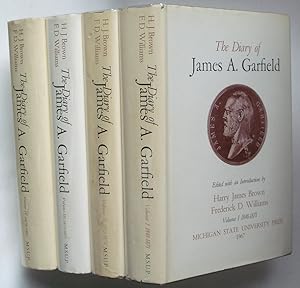 Imagen del vendedor de The Diary of James A. Garfield Volume I: 1848-1871; Volume II: 1872-1874; Volume III: 1875-1877; Volume IV: 1878-1881 [four volumes, complete] a la venta por Bookworks [MWABA, IOBA]