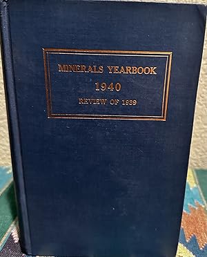 Seller image for Minerals Yearbook 1940 for sale by Crossroads Books