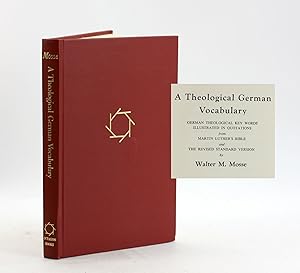 Seller image for A Theological German Vocabulary for sale by Arches Bookhouse