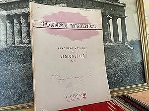 Seller image for Joseph Werner PRACTICAL METHOD FOR VIOLONCELLO Op. 12 C Fischer Lesson Book for sale by Raaro Books