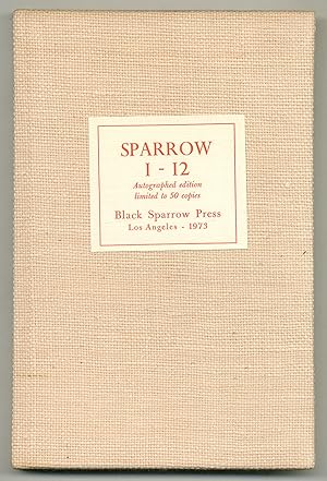 Imagen del vendedor de Sparrow 1 - 12 a la venta por Between the Covers-Rare Books, Inc. ABAA