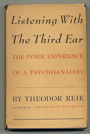 Seller image for Listening with the Third Ear: The Inner Experience of a Psychoanalyst for sale by Between the Covers-Rare Books, Inc. ABAA