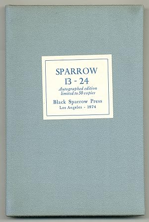 Imagen del vendedor de Sparrow 13 - 24 a la venta por Between the Covers-Rare Books, Inc. ABAA
