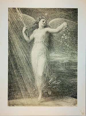 L'estampe Moderne, Immortalité. Lithographie Originale