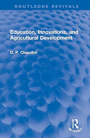 Seller image for Education, Innovations, and Agricultural Development for sale by moluna
