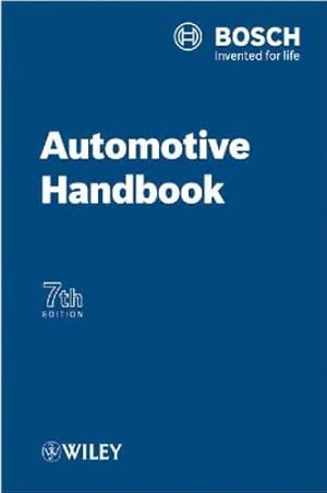 Bild des Verkufers fr Automotive Handbook zum Verkauf von WeBuyBooks