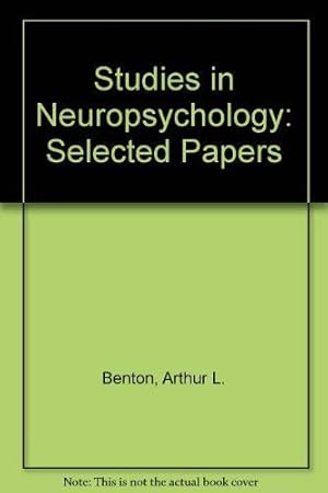 Imagen del vendedor de Studies in Neuropsychology: Selected Papers a la venta por WeBuyBooks