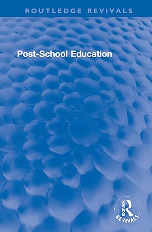 Seller image for Post-School Education for sale by moluna