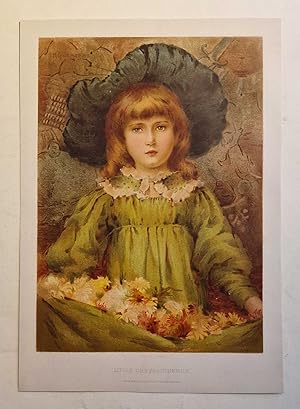 Imagen del vendedor de Little Chrysanthemum - 1889 Chromolithograph a la venta por Maynard & Bradley