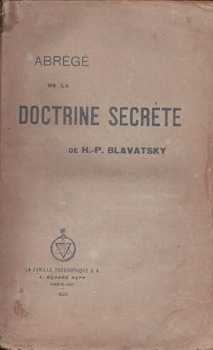 Abrégé de la Doctrine Secrète