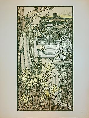 L'estampe Moderne, Lutéce. Lithographie Originale