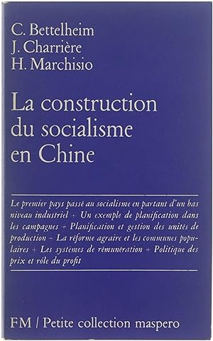 Seller image for La construction du socialisme en Chine for sale by Untje.com