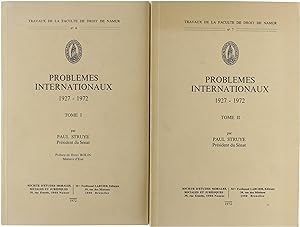 Bild des Verkufers fr Problmes internationaux 1927-1972 (2 volumes) zum Verkauf von Untje.com