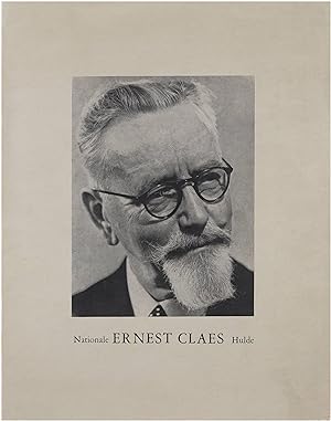 Image du vendeur pour Nationale Ernest Claes hulde, naar aanleiding van zijn 70e verjaardag Feestzaal Dierentuin 23 Oktober 1955 mis en vente par Untje.com
