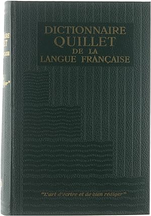 Image du vendeur pour Dictionnaire Quillet de la Langue Franaise mis en vente par Untje.com