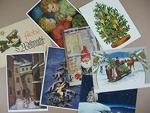 17 Postkarten Weihnachten / Winter.