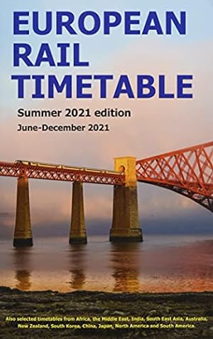 Bild des Verkufers fr European Rail Timetable Summer 2021 zum Verkauf von WeBuyBooks