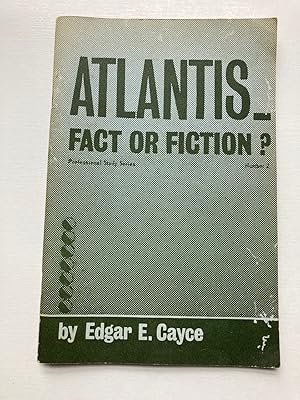 Image du vendeur pour ATLANTIS--FACT OR FICTION? mis en vente par Jim Hodgson Books