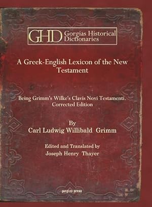 Seller image for A Greek-English Lexicon of the New Testament for sale by moluna