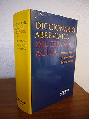 Seller image for DICCIONARIO ABREVIADO DEL ESPAOL ACTUAL for sale by Libros Mmesis
