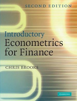 Image du vendeur pour Introductory Econometrics for Finance mis en vente par WeBuyBooks