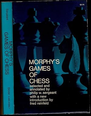 Image du vendeur pour Morphy's Games of Chess mis en vente par The Book Collector, Inc. ABAA, ILAB