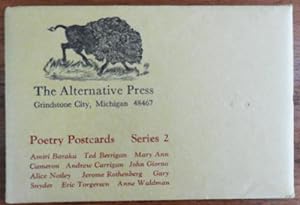 Image du vendeur pour The Alternative Press Poetry Postcards Series 2 mis en vente par Derringer Books, Member ABAA