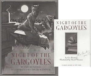 Bild des Verkufers fr Night of the Gargoyles (Signed First Edition) zum Verkauf von Jeff Hirsch Books, ABAA
