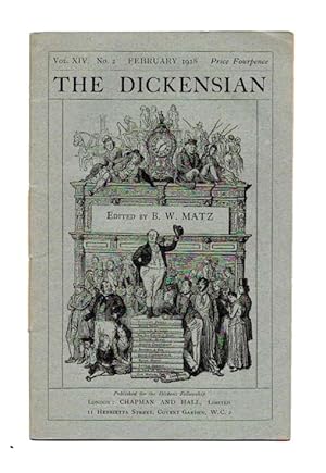 Immagine del venditore per The DICKENSIAN. Vol. XIV. No. 2.; February 1918 venduto da Tavistock Books, ABAA