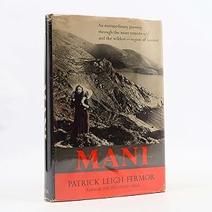 Bild des Verkufers fr Mani: Travels in the Southern Peloponnese by Patrick Leigh Fermor (Harper, 1958) zum Verkauf von Neutral Balloon Books