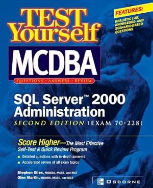 Seller image for Test Yourself MCDBA SQL Server TM 2000 Administration (Exam 70-228) (Paperback or Softback) for sale by BargainBookStores