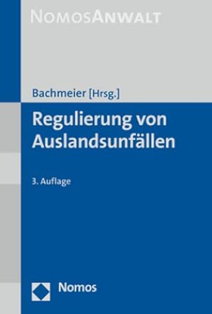 Seller image for Regulierung von Auslandsunfllen for sale by AHA-BUCH