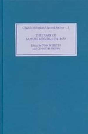 Bild des Verkufers fr The Diary of Samuel Rogers, 1634-1638 (Church of England Record Society) zum Verkauf von WeBuyBooks