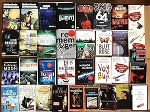 34 Bücher Romane, Krimi, Taschenbücher, Gisa Pauly, Joy Fielding, . u.a.