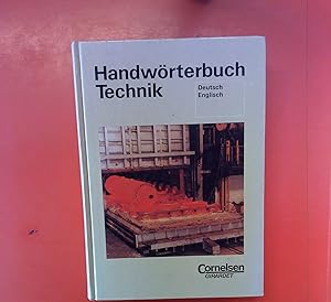 Bild des Verkufers fr Handwrterbuch Technik - Deutsch / Englisch (3. Auflage) zum Verkauf von biblion2