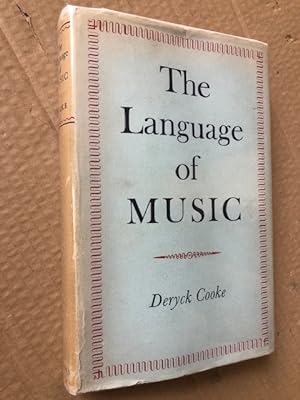 Imagen del vendedor de The Language of Music a la venta por Raymond Tait