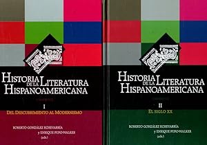 Imagen del vendedor de Historia de la literatura hispanoamericana I y II . a la venta por Librera Astarloa