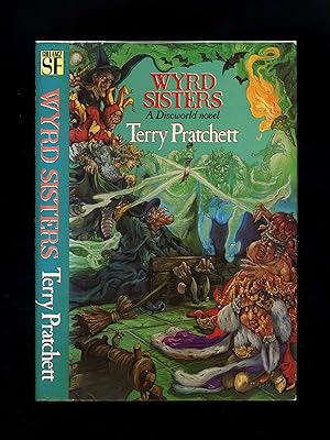 Bild des Verkufers fr WYRD SISTERS: A DISCWORLD NOVEL (First edition, first impression) zum Verkauf von Orlando Booksellers