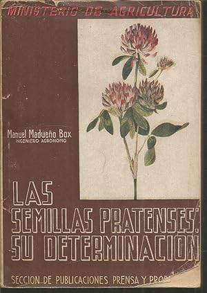 Seller image for LAS SEMILLAS PRATENSES SU DETERMINACION for sale by CALLE 59  Libros